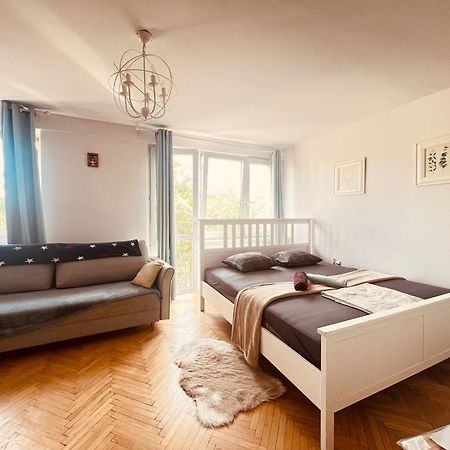 Entire Studio In Centrum Apartment วอร์ซอ ภายนอก รูปภาพ